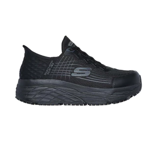 Skechers สเก็ตเชอร์ส รองเท้าทำงานผู้ชาย Men Work Max Cushioning Elite SR Remmal Work Shoes - 200231-BLK