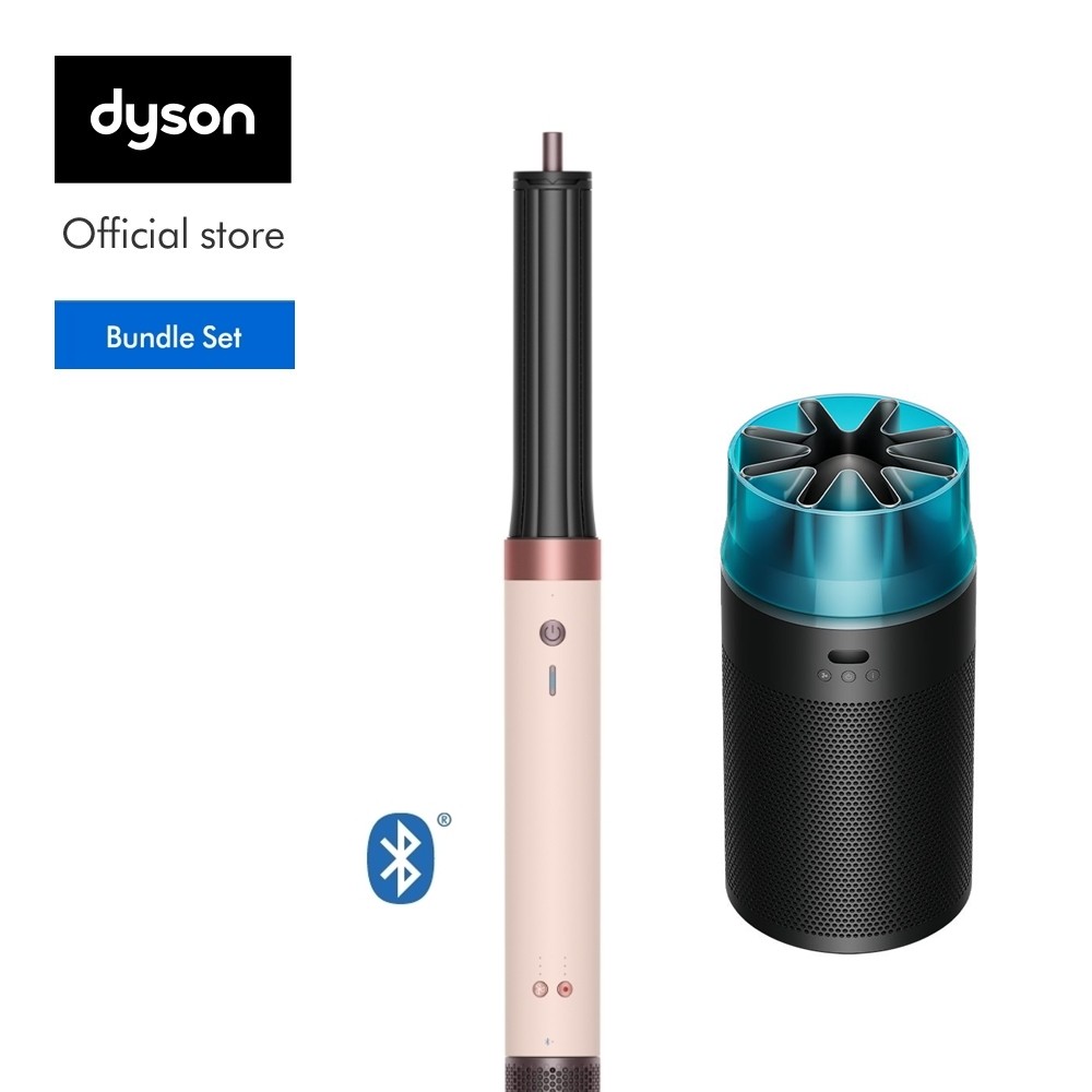 [Bundle set] Dyson Airwrap Co-anda2x (Ceramic Pink/Rose Gold) & Dyson Hushjet Purifier (Black) ชุดเซ
