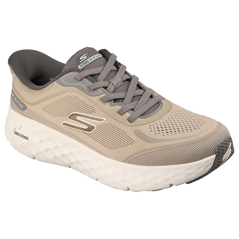 Skechers สเก็ตเชอร์ส รองเท้าผู้ชาย Men Slip-ins GOwalk Max Cushioning Flex Pave Walking Shoes - 217109-TPE (latest) — صورة 4