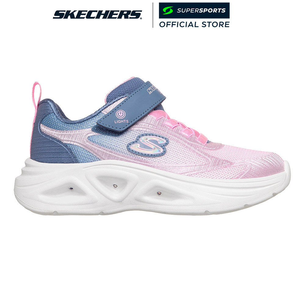 SKECHERS Sola Glow 2.0 - Dazzle Steps รองเท้าลำลองเด็กผู้หญิง