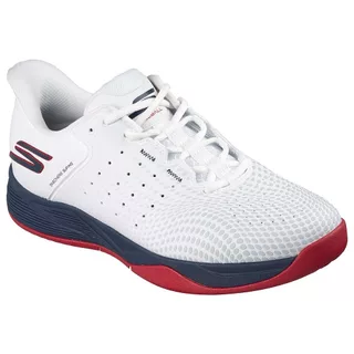 Skechers สเก็ตเชอร์ส รองเท้าแบดมินตันผู้ชาย Men Slip-Ins GO Pickleball Viper Court Reload Shoes - 246101C-WNVR (latest)