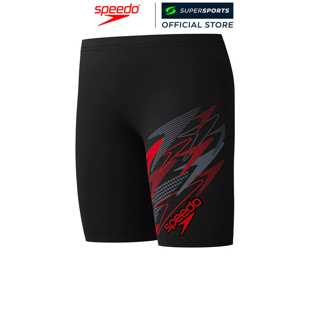 SPEEDO Medley Logo Jammer กางเกงว่ายน้ำขาสั้นเด็กผู้ชาย