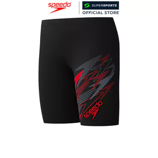 SPEEDO Medley Logo Jammer กางเกงว่ายน้ำขาสั้นเด็กผู้ชาย