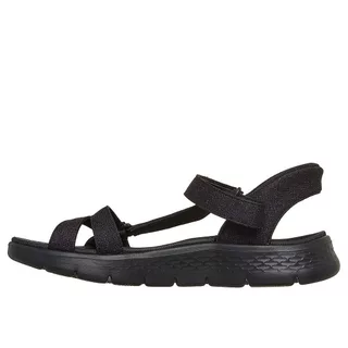 Skechers สเก็ตเชอร์ส รองเท้าแตะผู้หญิง Women Slip-Ins On-The-GO GOwalk Flex Illuminate Walking Sandals - 141481-BBK