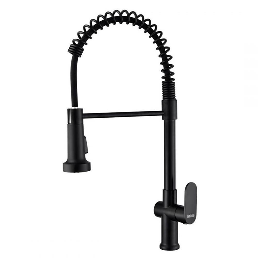 RASLAND ก๊อกซิงค์เดี่ยวเคาน์เตอร์  RA BLACK-PREME จัดส่งโดย HomePro