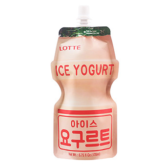 [0219482] Lotte Ice Yogurt Ice Cream 170 Ml. ล็อตเต้ ไอศกรีมโยเกิร์ต (แพ็คสินค้าเก็บความเย็น)