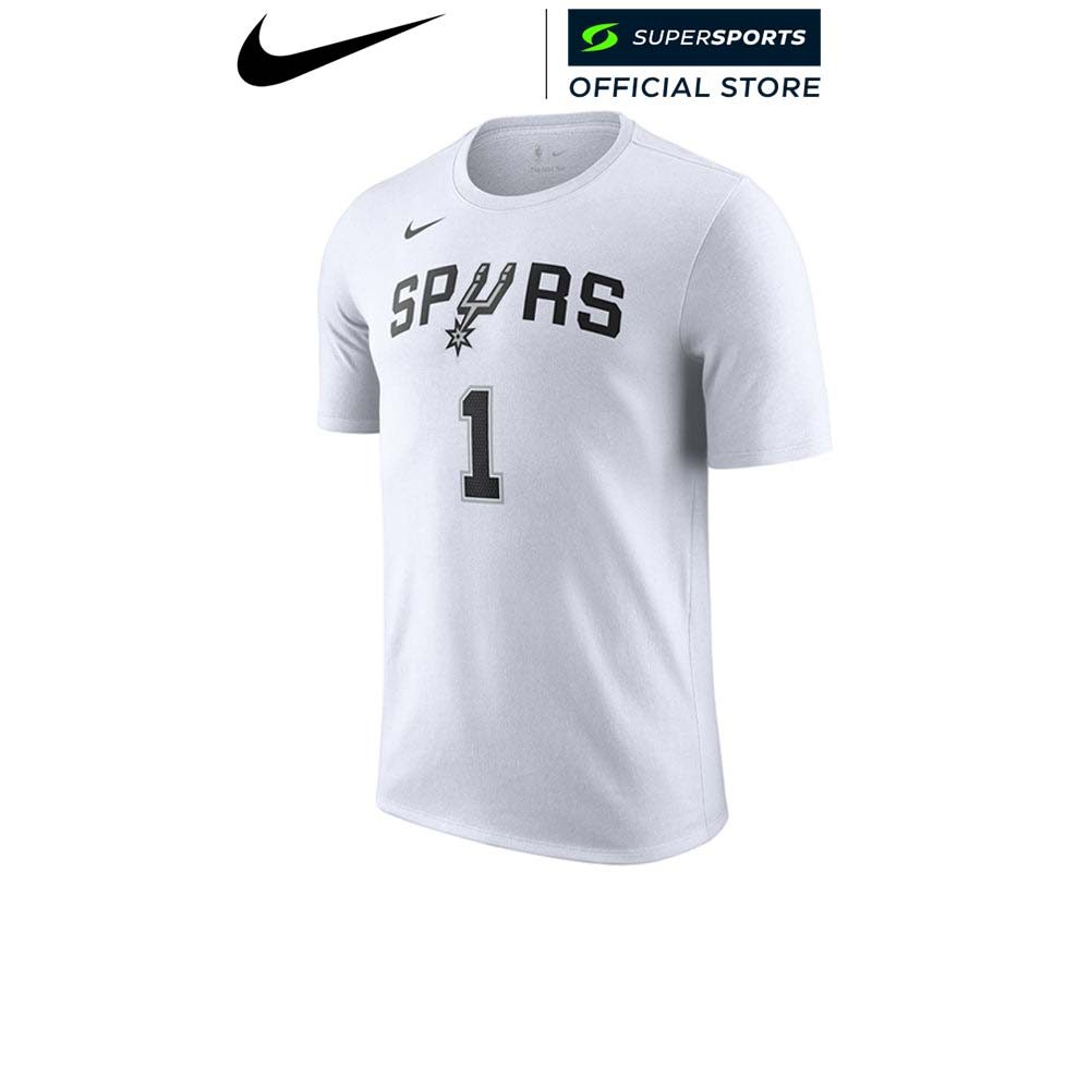 NIKE San Antonio Spurs เสื้อยืดบาสเกตบอลผู้ชาย