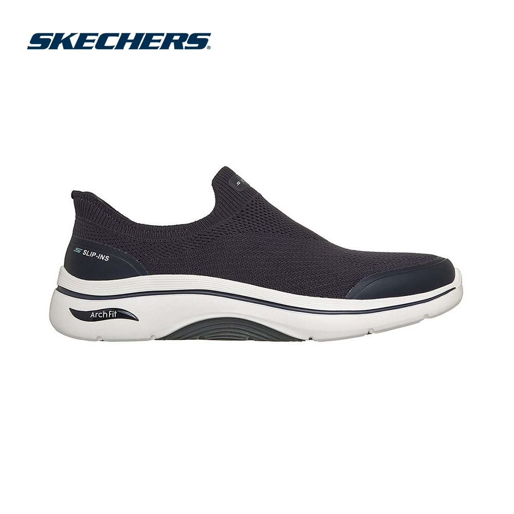 Skechers สเก็ตเชอร์ส รองเท้าผู้ชาย Men Slip-Ins GOwalk Arch Fit 2.0 Sea Walking Shoes - 216819-NVY (