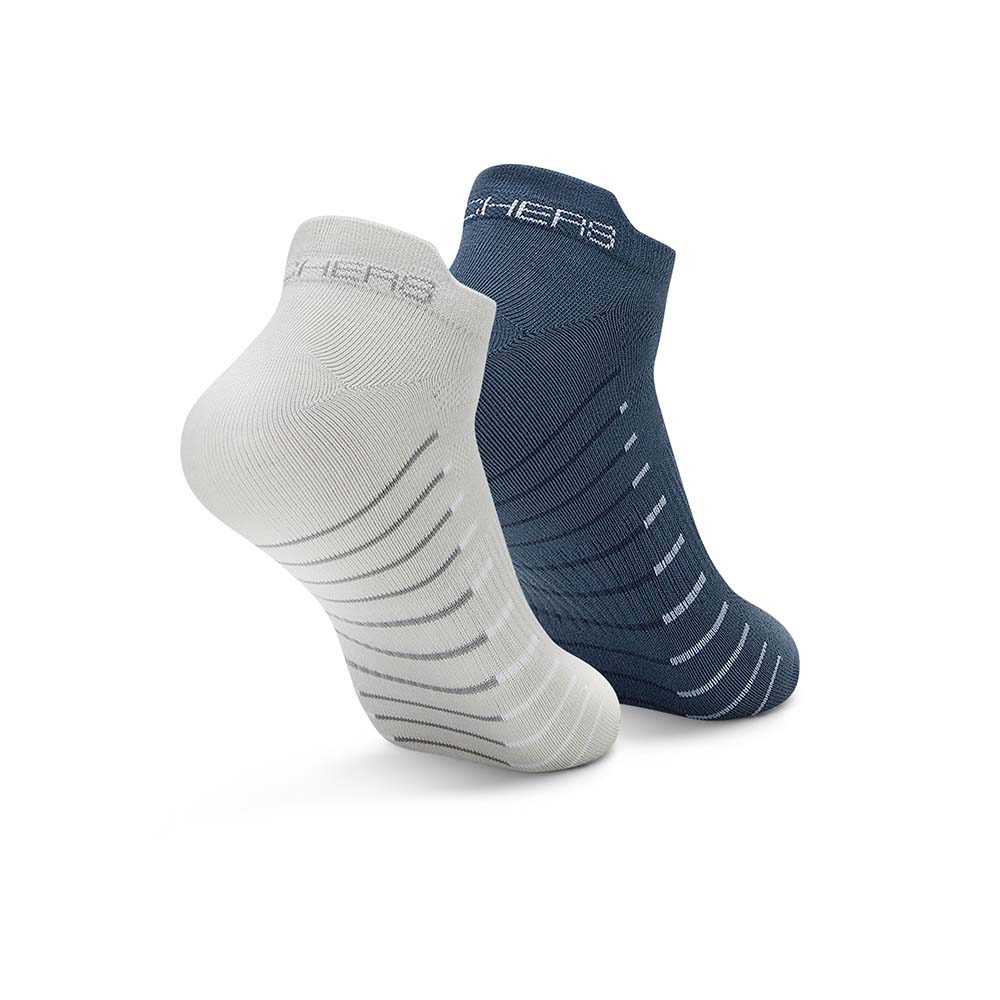 Skechers สเก็ตเชอร์ส ถุงเท้าผู้ชาย Men Performance Socks Low Cut Socks (2 Pairs) - P226M169-06FS (latest) — صورة 2