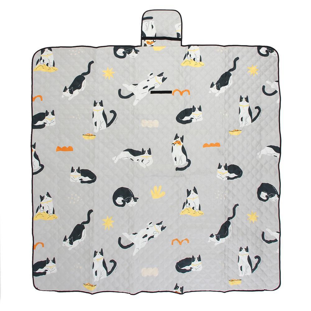 SNAZZ เสื่ออเนกประสงค์ MEO 195x195 ซม. สีเทา จัดส่งโดย HomePro