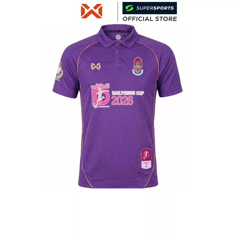 WARRIX Bangkok Christian College Dailynews Cup 2026 เสื้อฟุตบอลผู้ใหญ่