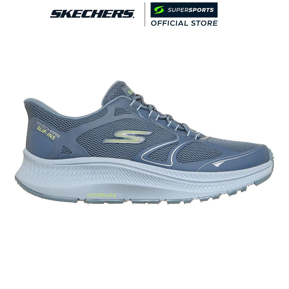 SKECHERS Slip-Ins: GOrun Consistent 2.0 - Brisk-Pacer รองเท้าลำลองเด็กผู้ชาย