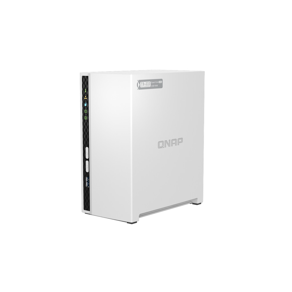 อุปกรณ์จัดเก็บข้อมูล NAS QNAP TS-233 NAS 2-Bay