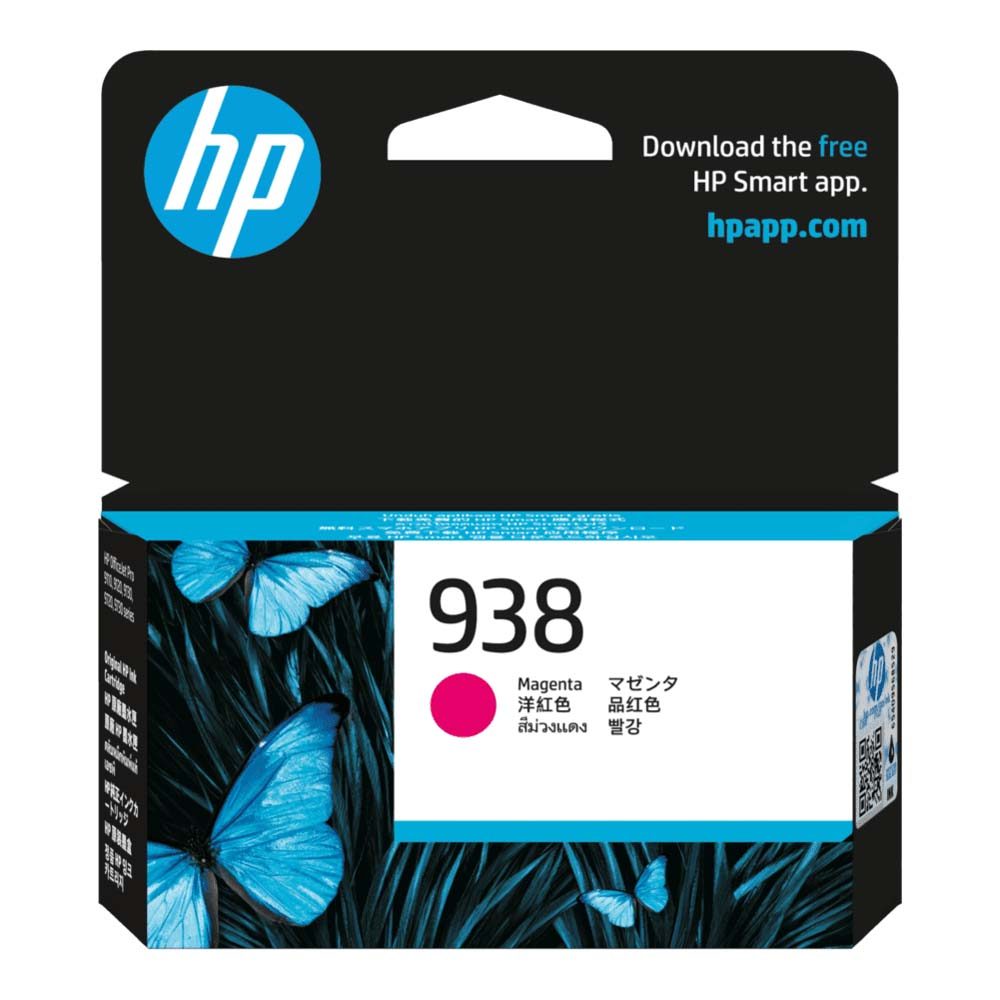 ตลับหมึกอิงค์เจ็ท HP 938 Magenta Original Ink Cartridge
