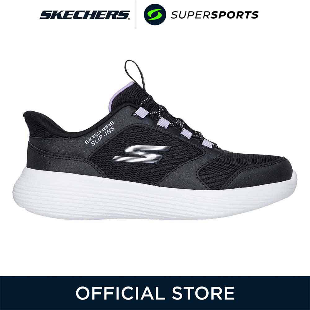 SKECHERS Slip-Ins Go Run 400 V2 รองเท้าลำลองเด็กผู้หญิง