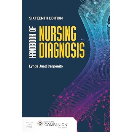 HANDBOOK OF NURSING DIAGNOSIS (PAPERBACK)_Lynda Juall Carpenito_Ed_16_Yr_2023_9781284197976