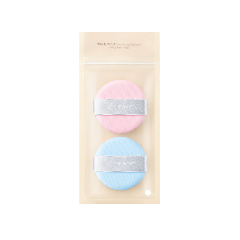FREE! JUNGSAEMMOOL CUSHION PUFF (2P) SPRING EDTION คุชชั่น พัฟ 2 ชิ้น สปริง เอดิชัน