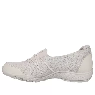 Skechers สเก็ตเชอร์ส รองเท้าผู้หญิง Women Breathe-Easy Active Shoes - 100758-NAT - Air-Cooled Memory Foam