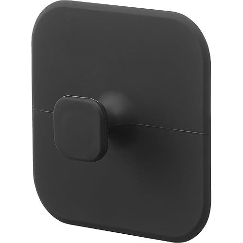 [Direct from JP] Yamazaki Tower Magnetic Kitchen Silicone Sponge, Black, W9.5 x D9.5 x H3cm, Dishwas