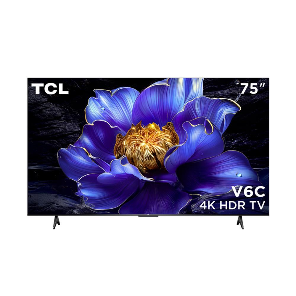 TCL ทีวีแอลอีดี 75 นิ้ว (4K, LED, GOOGLE TV) 75V6C จัดส่งโดย HomePro