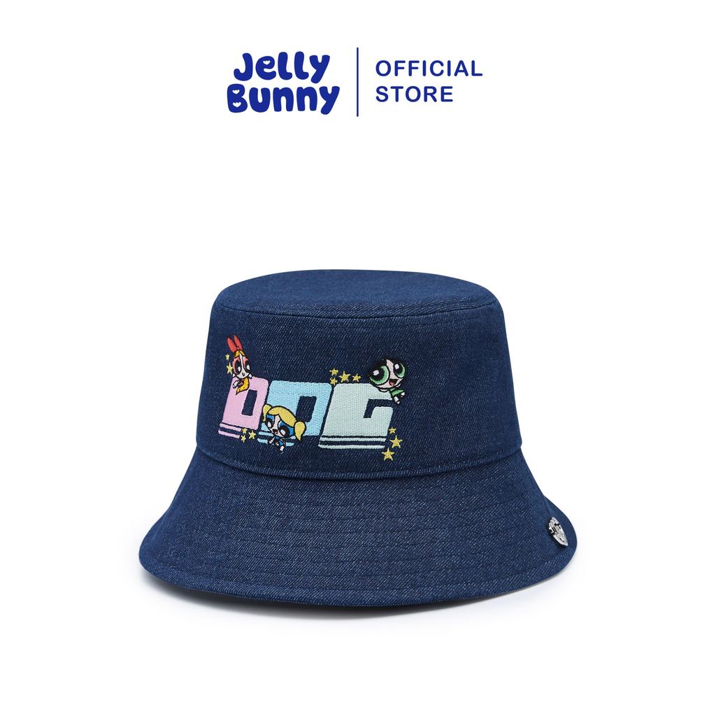JELLY BUNNY หมวกบักเก็ตเดนิม THE POWER PUFF GIRLS รุ่น B26SAWA003
