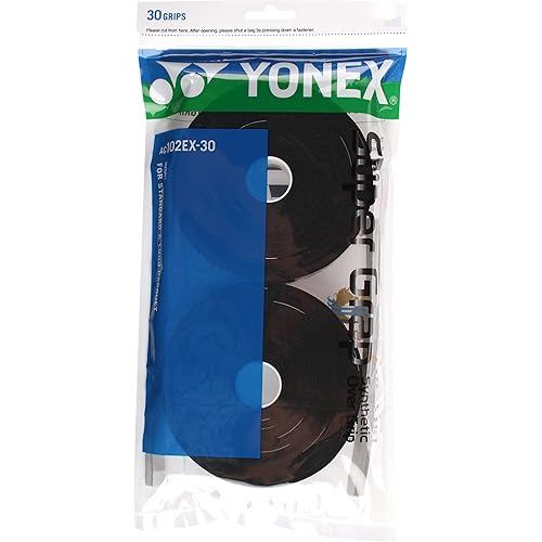 YONEX Wet Super Grip 30-pack Black AC102EX-30-BK