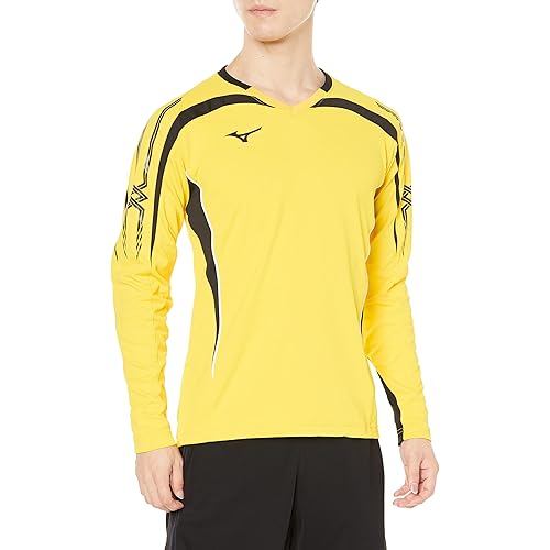Mizuno Soccer Wear Keeper Shirt P2MA1070 Cyber Yellow M