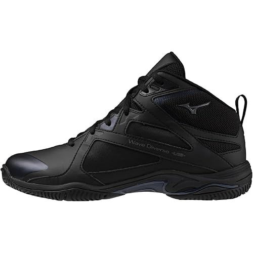 Mizuno Fitness Shoes Wave Diverse LG 5 Indoor Studio Gym Exercise Black Silver 24.5 cm 2E
