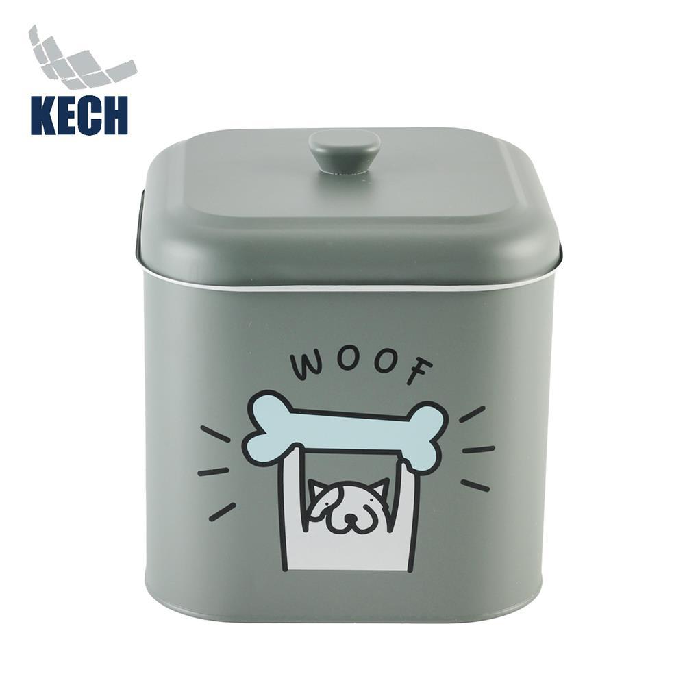 KECH ขวดโหลฝาดึง 6 ลิตร  PET FOOD WOOF จัดส่งโดย HomePro