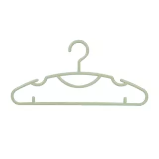 PLIM ไม้แขวนเสื้อ KING SIZE สีเขียว (แพ็ก 6 ชิ้น) จัดส่งโดย HomePro