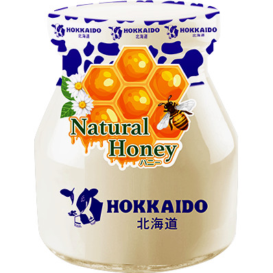 [8858937500115] Hokkaido Yogurt Honey Flavor100Ml ฮอกไกโด โยเกิร์ตรสน้ำผึ้ง