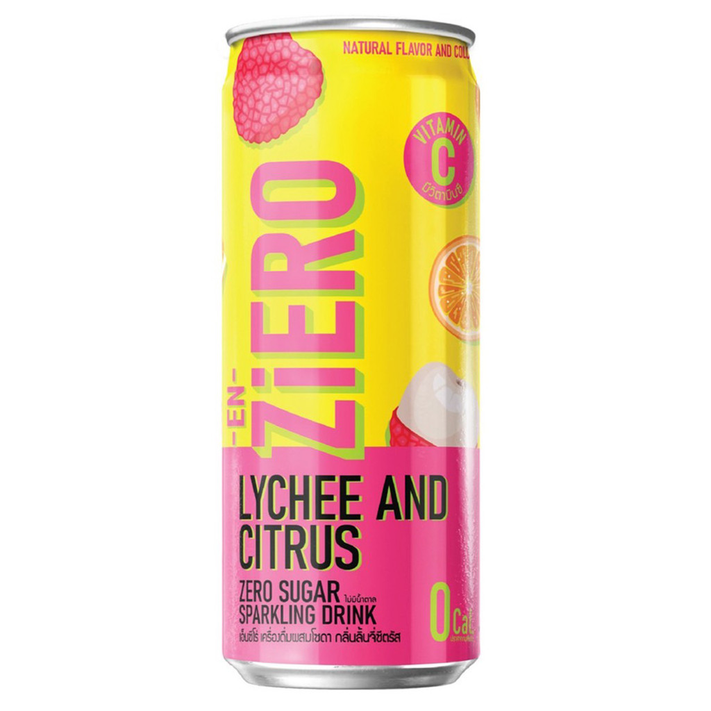 [8857200557849] En-Ziero Citrus Lychee เอน-ซีโร่ รสซิทรัสลิ้นจี่