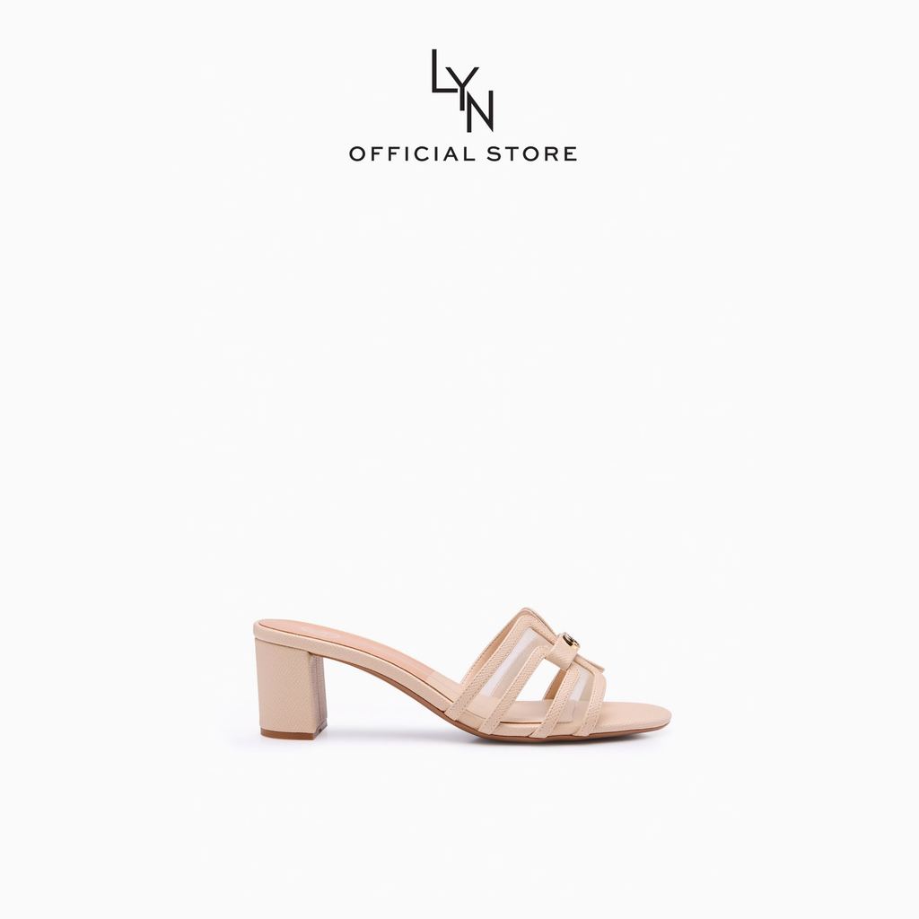 LYN - Hey Mid Sheer Mules รองเท้าส้นสูง   (L26SSWA009)