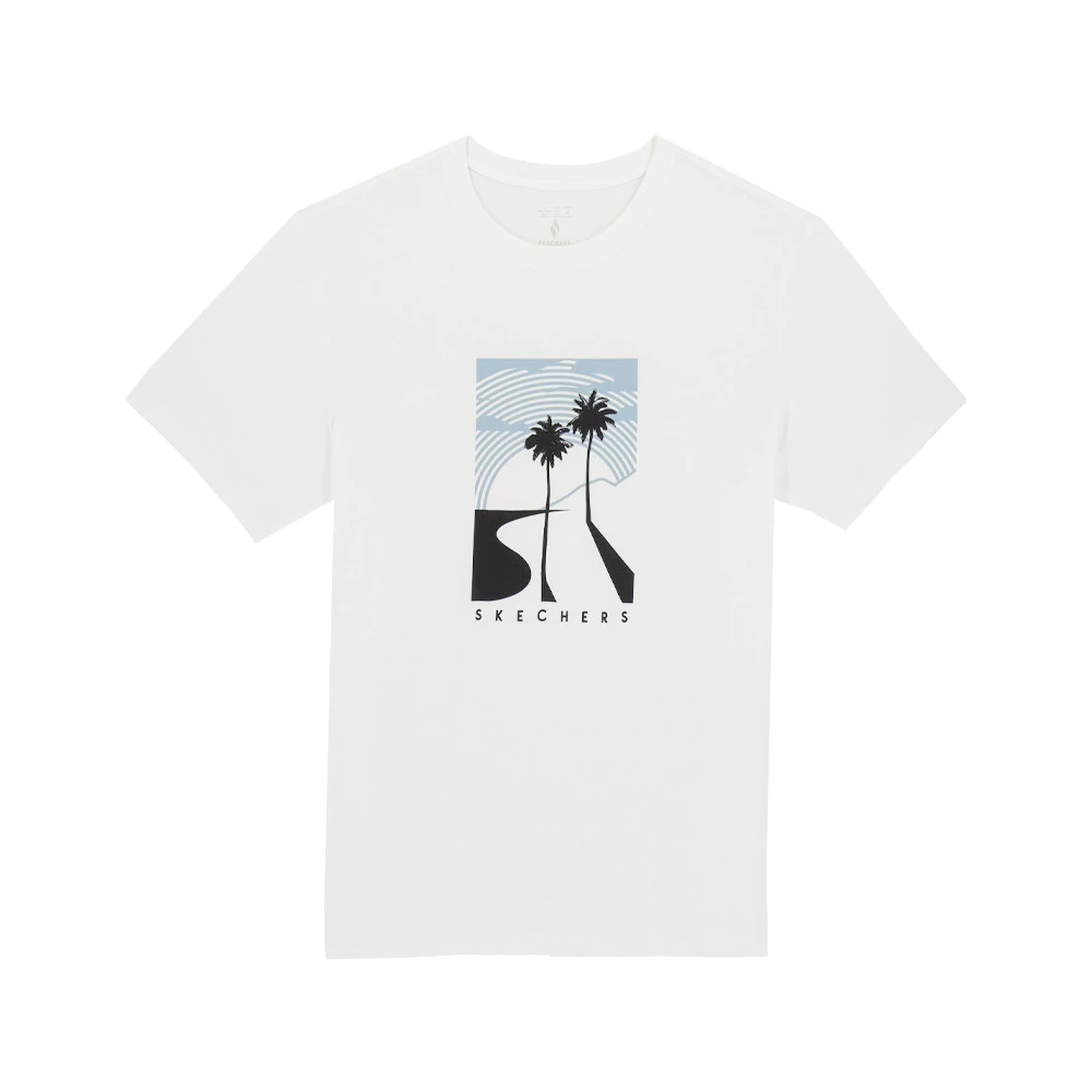 Skechers สเก็ตเชอร์ส เสื้อยืดแขนสั้นยูนิเซ็กส์ Unisex Short Sleeve Tee - SL325U591-00QF