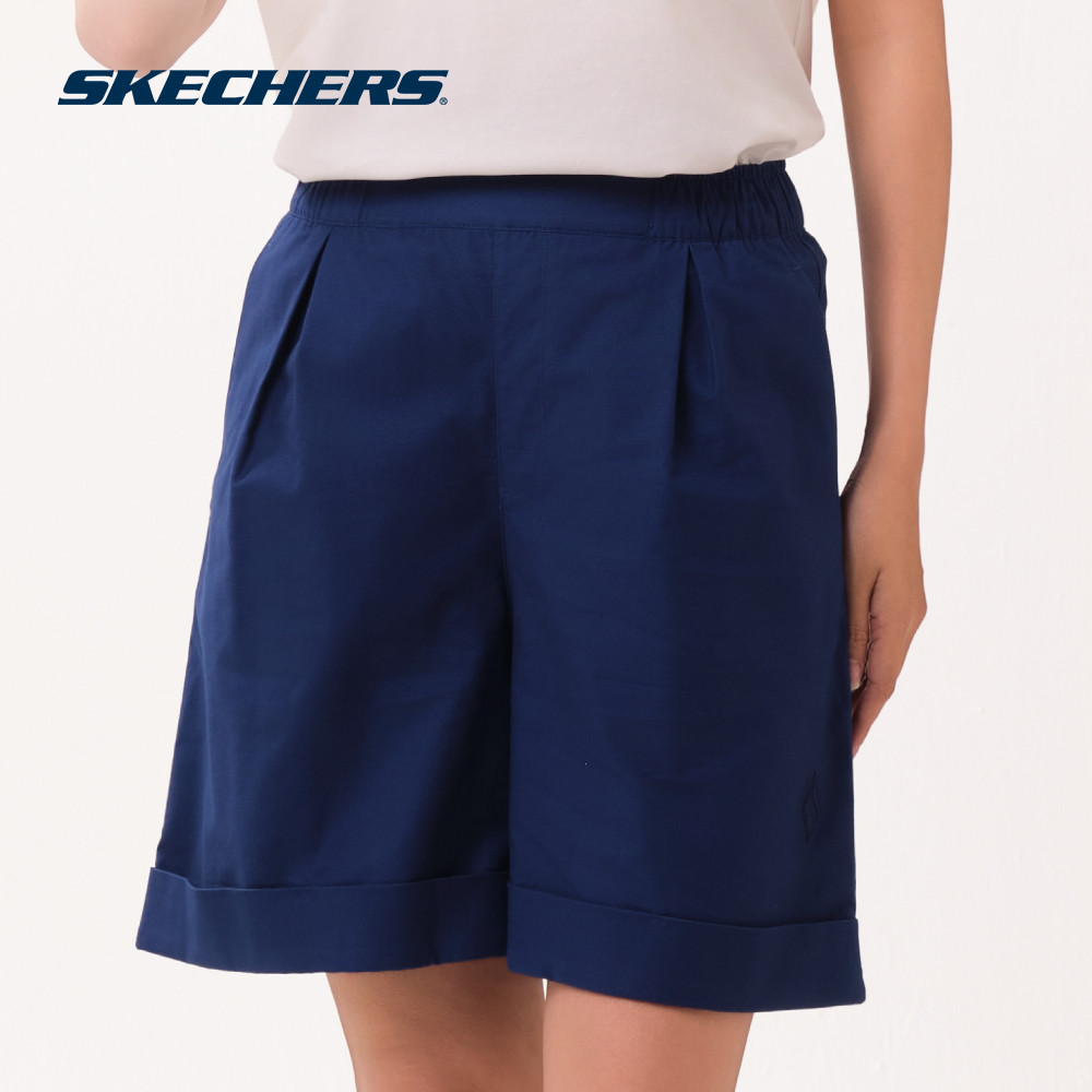 Skechers สเก็ตเชอร์ส กางเกงขาสั้นผู้หญิง Women Skechers Authentic Iconic Shorts - SL226W185-00U6 (la