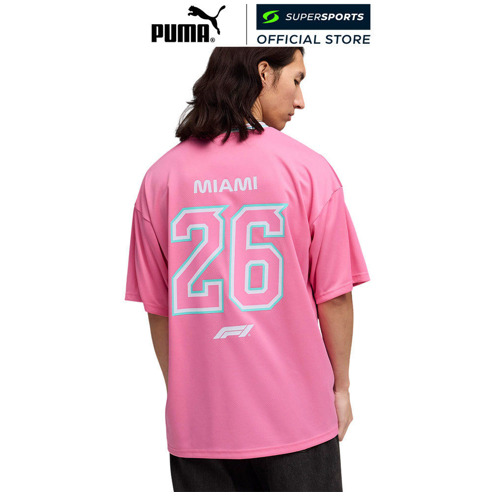 PUMA F1® Miami เสื้อยืดผู้ชาย สีชมพู — صورة 2