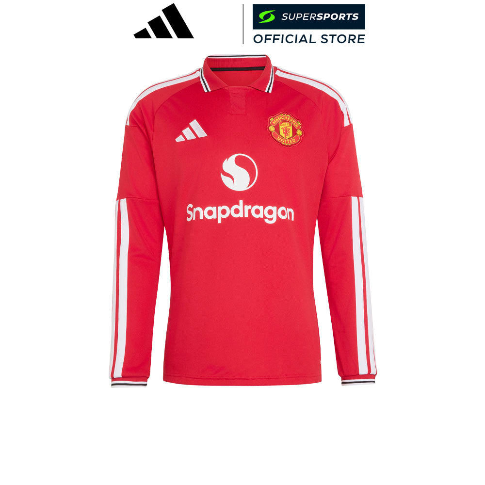 ADIDAS เสื้อแข่งผู้ชายแขนยาวทีมแมนเชสเตอร์ ยูไนเต็ด ชุดเหย้า เกรด Authentic ฤดูกาล 2026/27