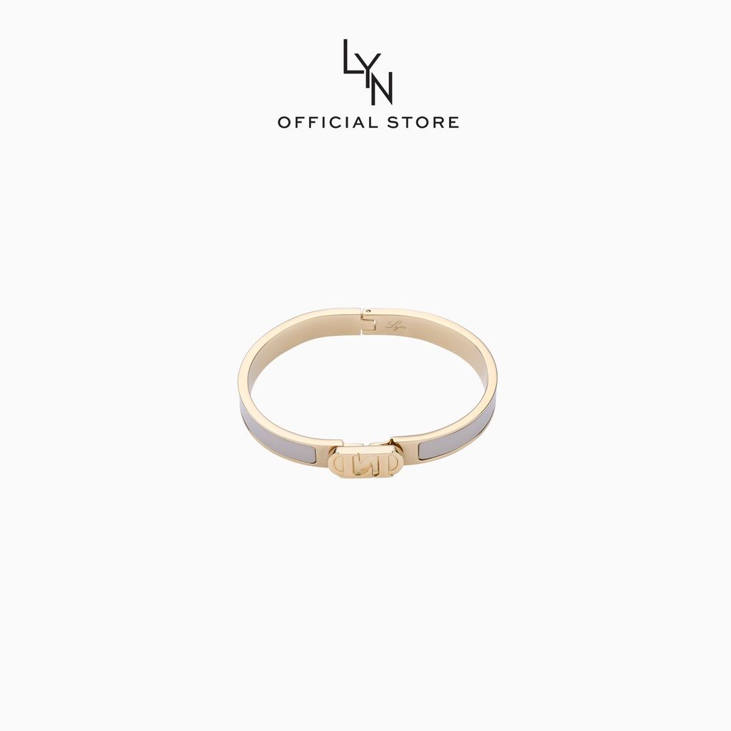 LYN - Miss Abigail Xs Bangle Taupe/ Gold กำไลข้อมือ (L26FAWA035)