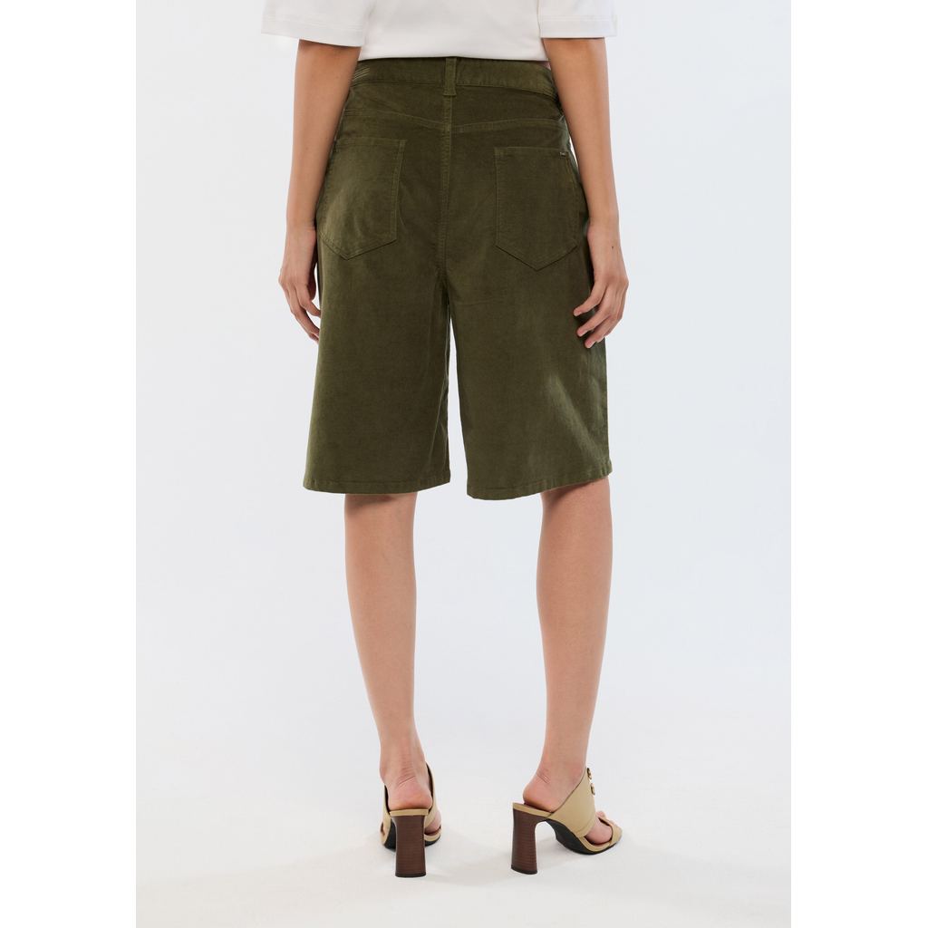 QUINN - Logo Wide Leg Shorts กางเกงขาสั้น (Q26PGWA024) — صورة 3