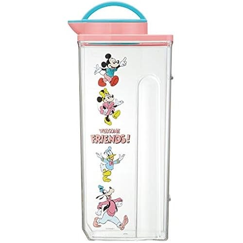 Skater Heat-resistant Vertical Horizontal Cold Water Bottle Mickey & Friends Retro Disney 2.2L CJ22N