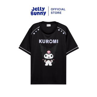 JELLY BUNNY เสื้อยืดทรงโอเวอร์ไซส์พิมพ์ลายการ์ตูน KUROMI รุ่…