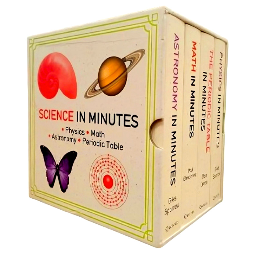 BBW หนังสือ SCIENCE IN MINUTES: PHYSICS, MATH, ASTRONOMY AND PERIODIC TABLE