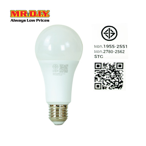 MR.D.I.Y. หลอดไฟ LED Bulb A65 ขั้ว 27E กำลังไฟ 17W สี Daylight
