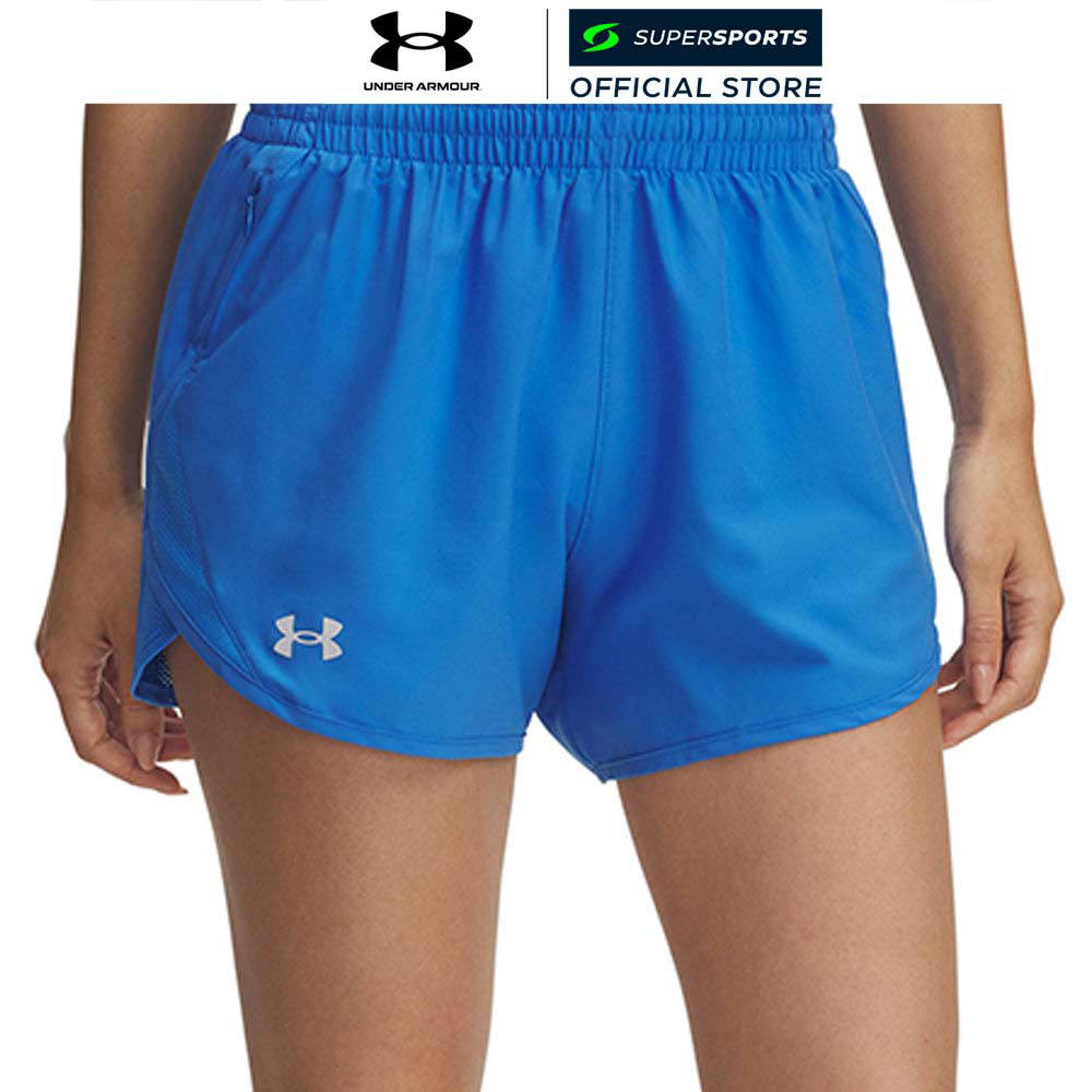 UNDER ARMOUR Fly-By 3" กางเกงวิ่งขาสั้นผู้หญิง