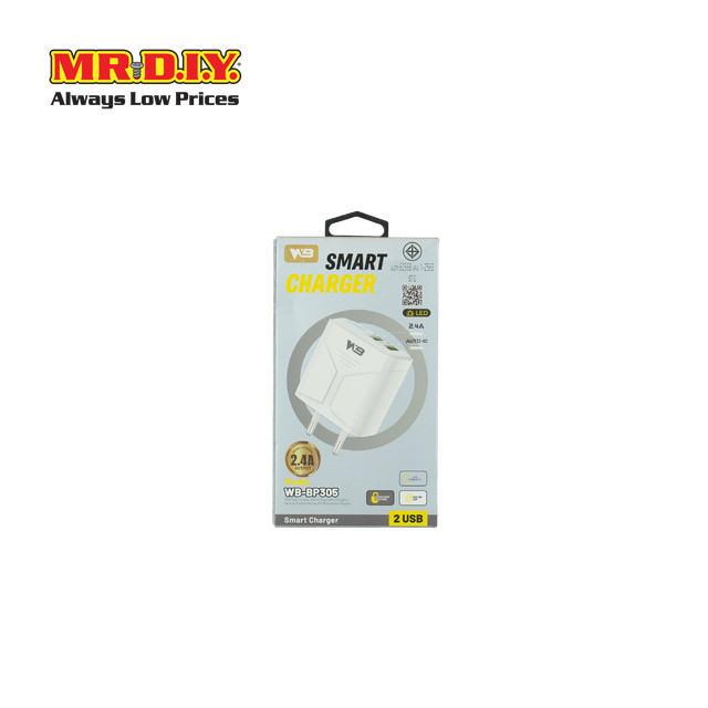 Wb Adapter Charger หัวชาร์จ 2 พอร์ต USB-A_8995604