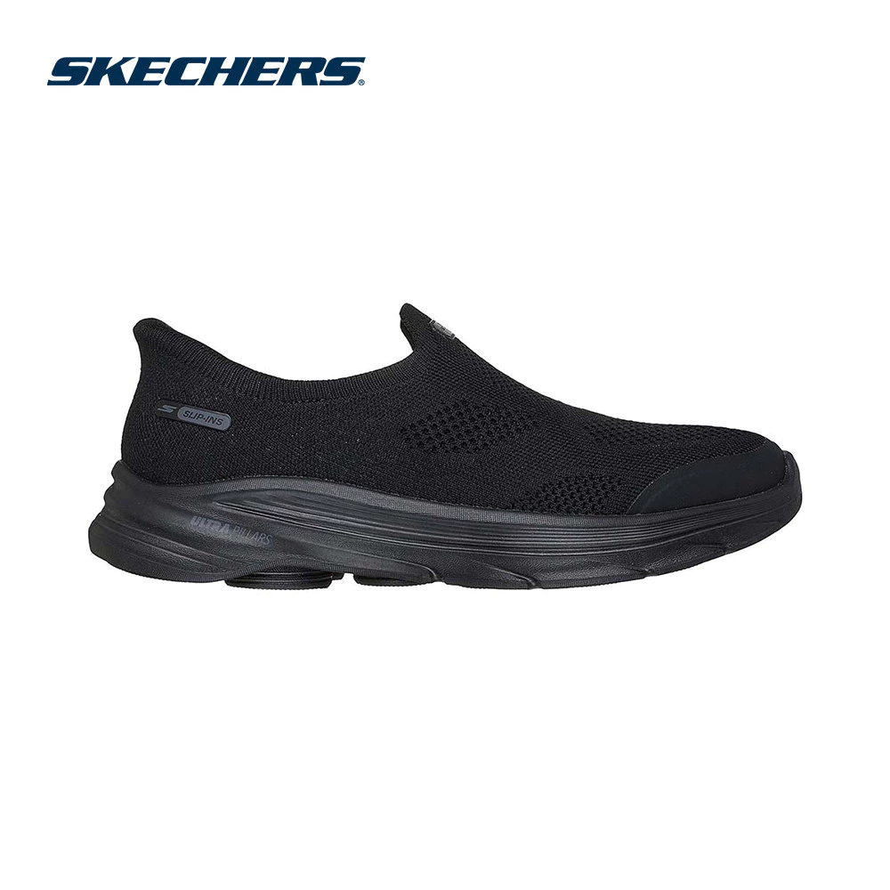 Skechers สเก็ตเชอร์ส รองเท้าผู้หญิง Women Slip-ins GOwalk 8 Nova Walking Shoes - 125926-BBK Air-Cooled Goga Mat (latest)