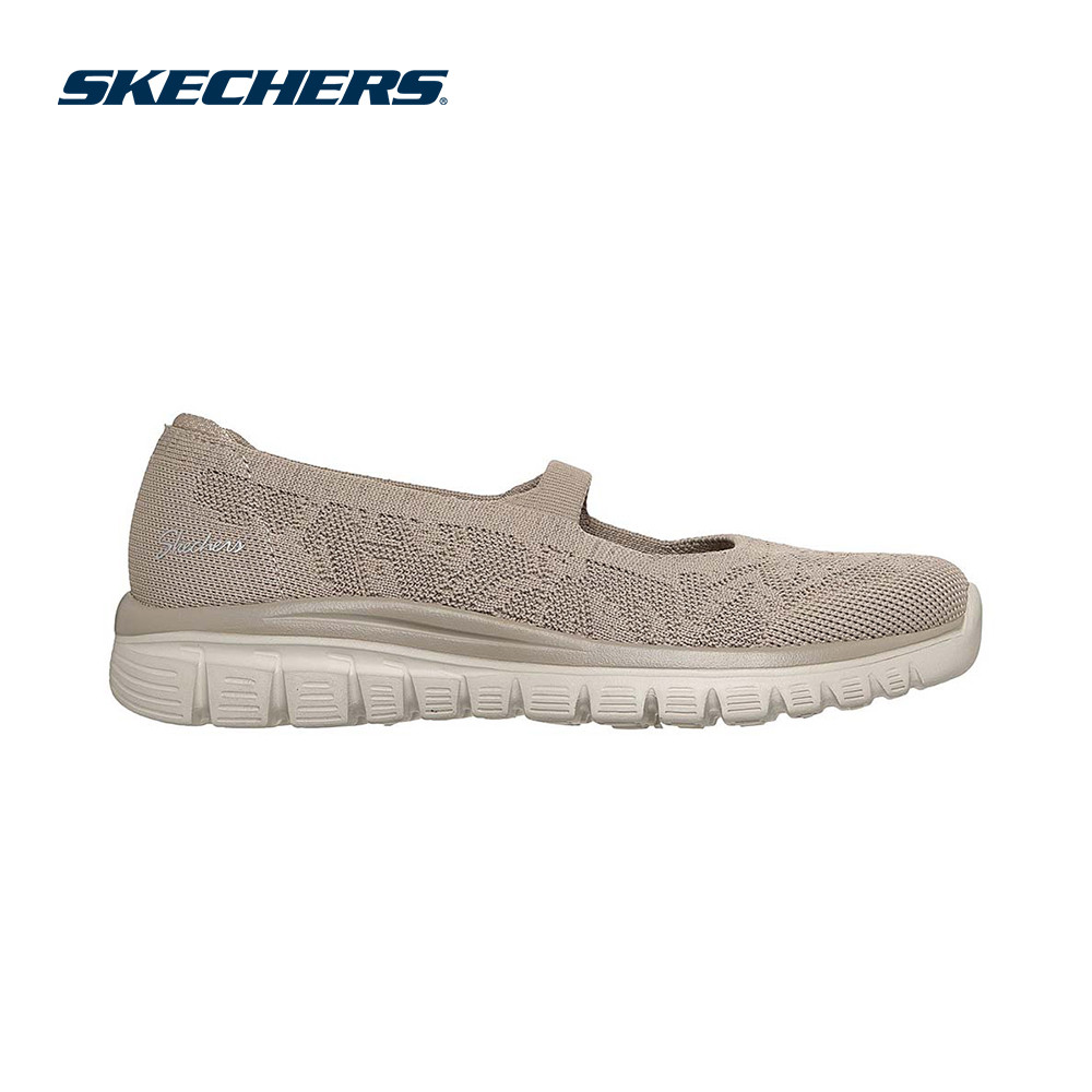 Skechers สเก็ตเชอร์ส รองเท้าผู้หญิง Women Modern Comfort Graceful Shoes - 100966-TPE Air-Cooled Memory Foam
