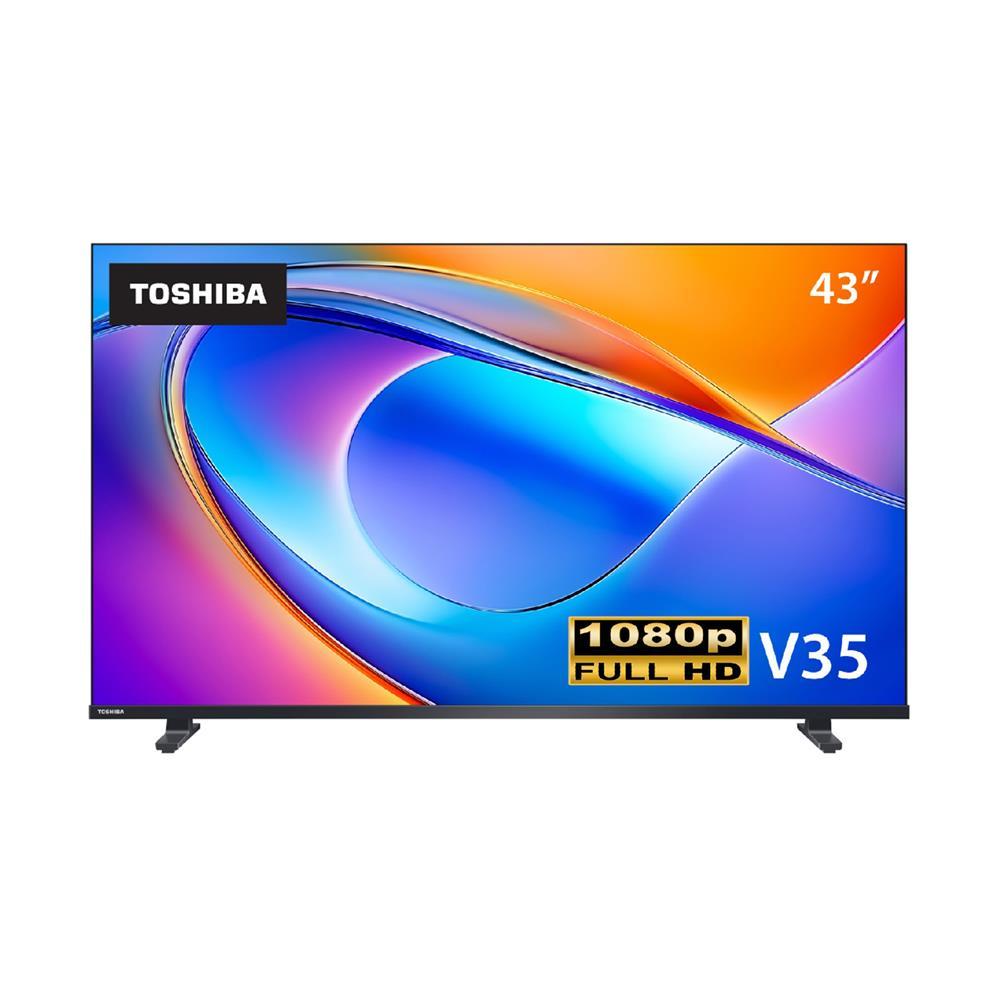 TOSHIBA ทีวีแอลอีดี 43 นิ้ว (FULL HD, LED, VIDAA) 43V35RP จัดส่งโดย HomePro