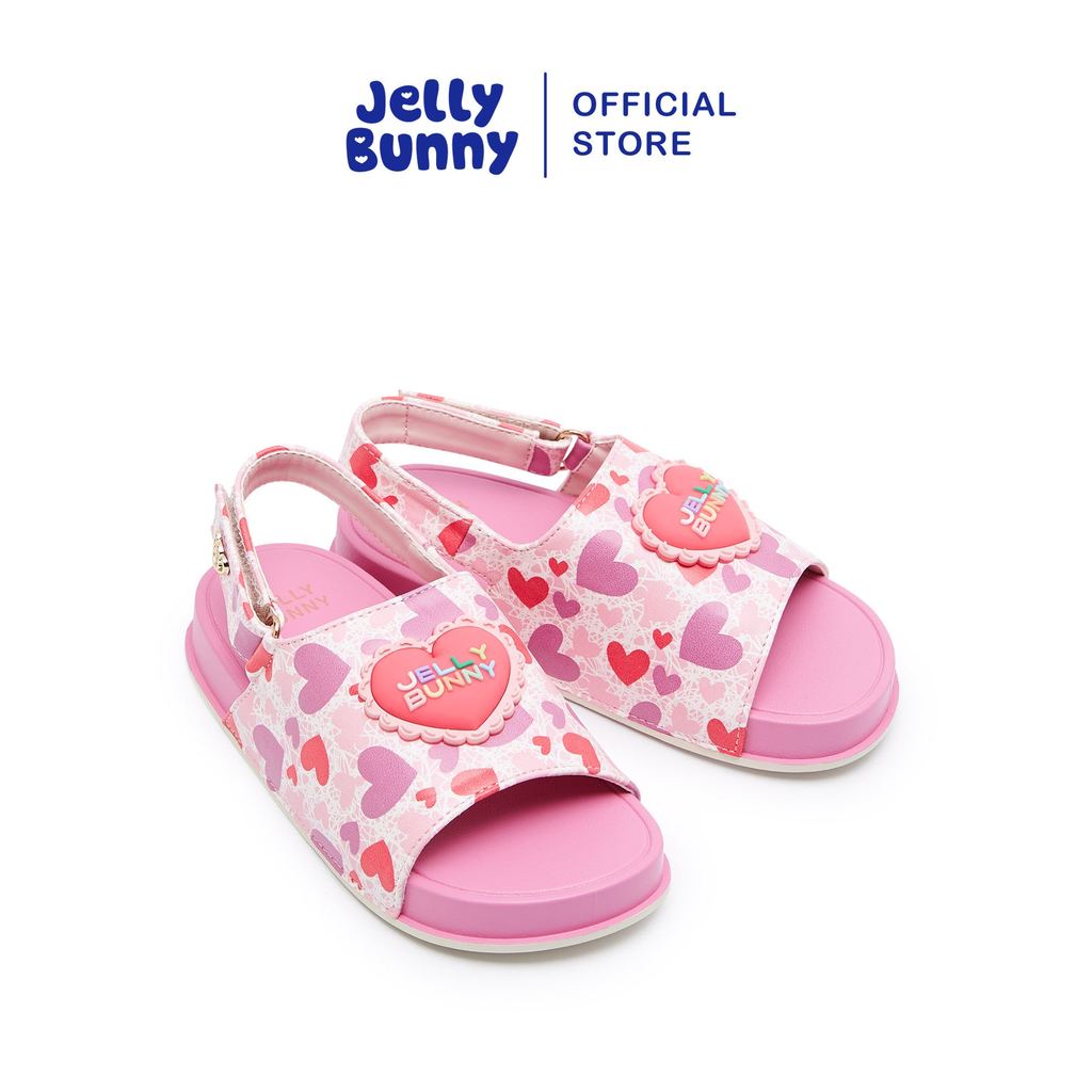 JELLY BUNNY รองเท้าแตะรัดส้นเท้าสำหรับเด็กผู้หญิง MINI FRIENDLY LEA รุ่น B26CSKA015