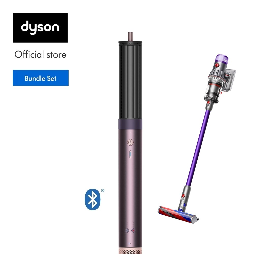 (Bundle set) Dyson Airwrap Co-anda2x multi-styler and dryer (Jasper Plum) และ Dyson V12 Origin ชุดเซ